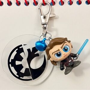 Star Wars Anakin Skywalker (Teen) Doorables Keychain with custom vinyl charm